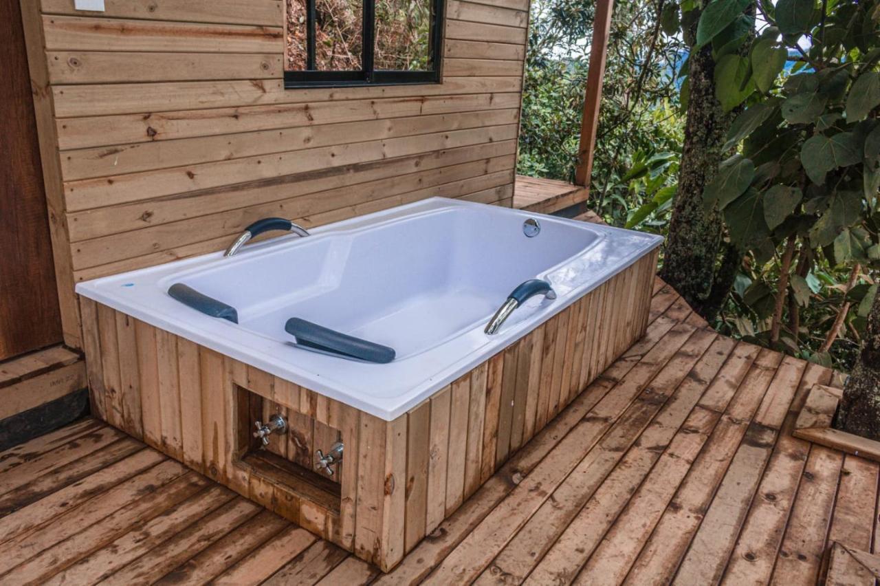 Tambo 1 Tucaneta - Reserva Natural Salto Del Buey Montebello  外观 照片
